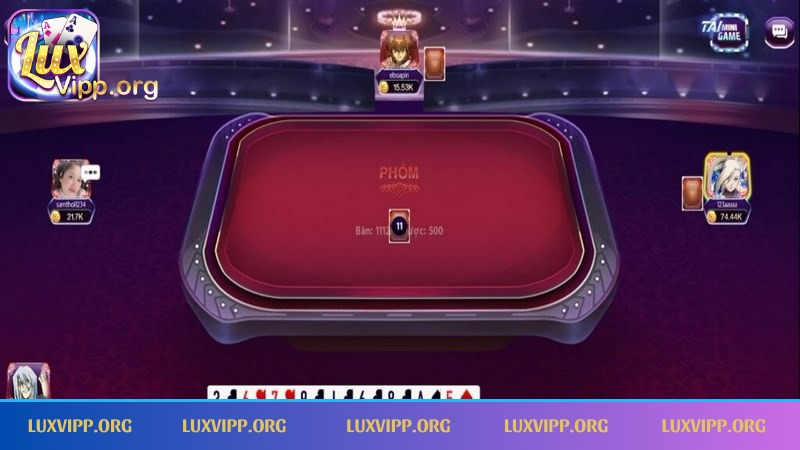 Phỏm Luxvip là game bài chân ái của cược thủ